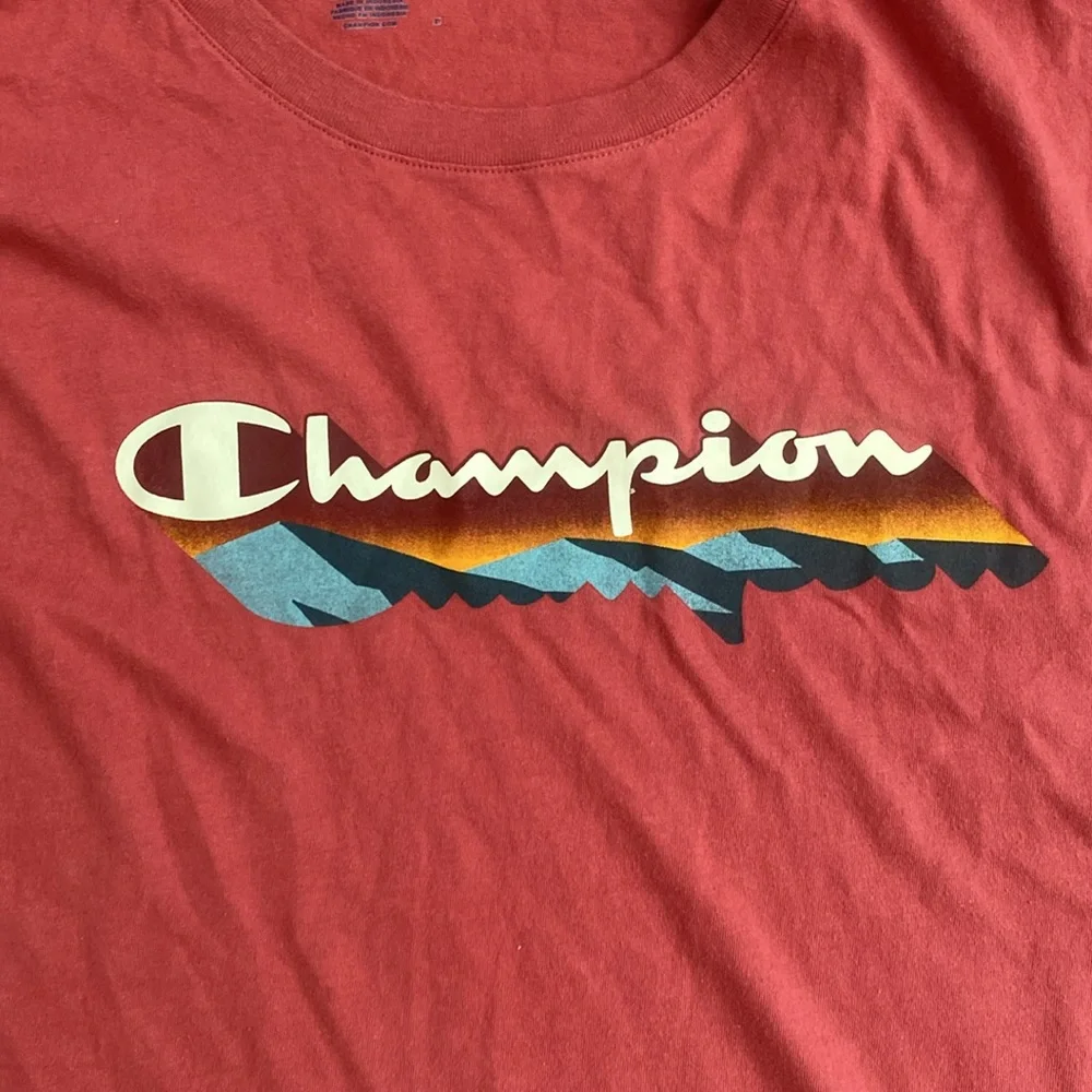 ❤️3x$20 Champion Men's Classic Script Logo Crewneck T-Shirt